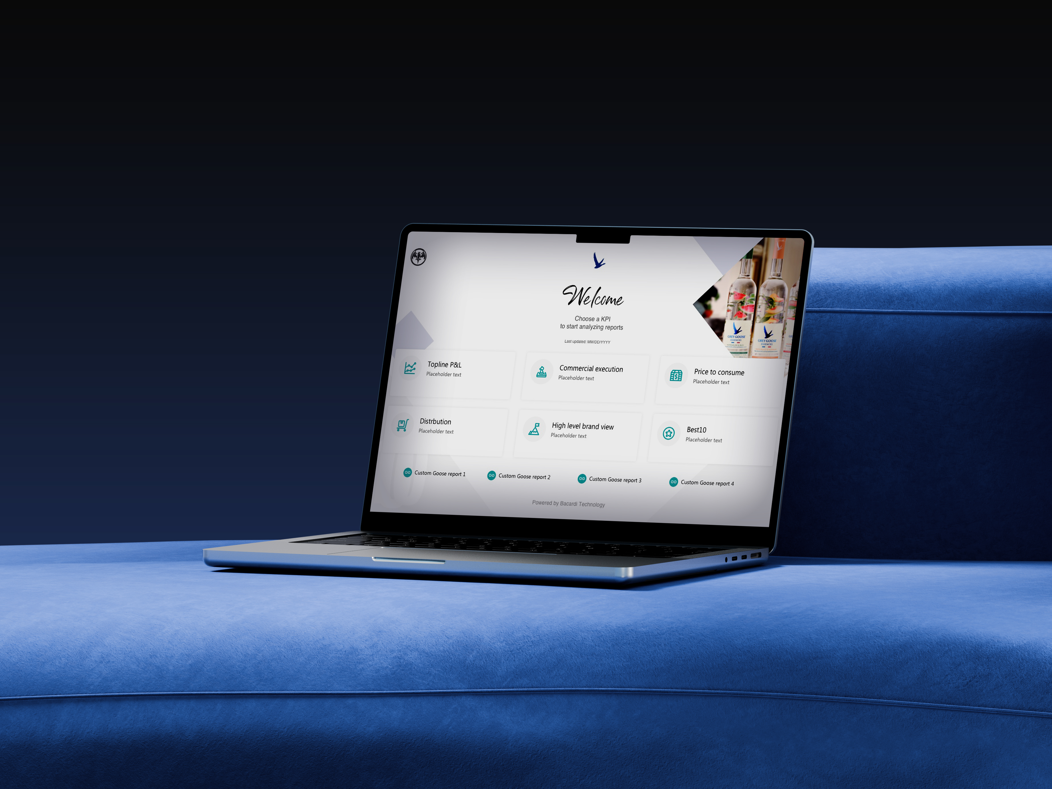 Bacardi data visualization dashboard